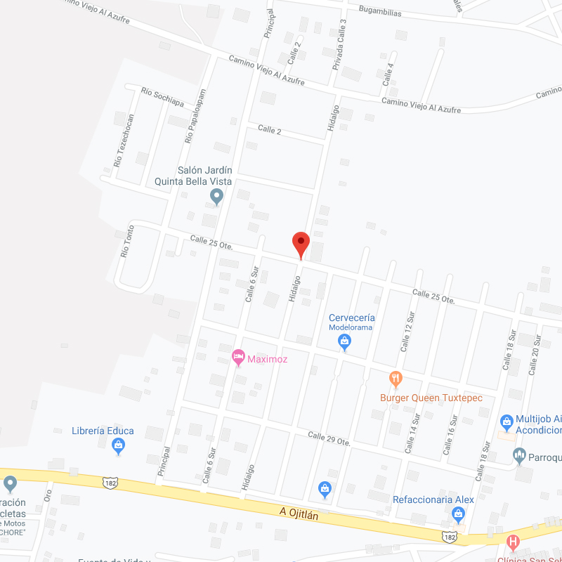 Urología en Tuxtepec cerca de Hidalgo